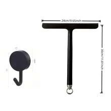 Premium Shower Squeegee, Glass Shower Door Water Remover, Quick Drying Bathroom Cleaning Tool, Window And Mirror Cleaning Tool, Shower Squeegee, Glass Cleaner, Bathroom, Water Remover, Streak-Free, Window Cleaning, Home Tool - Multicolor - View 6