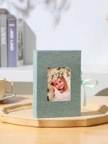 100-Pocket Photo Album, Linen Cover, Suitable For Wedding, Family, Anniversary, Holiday, Gift - Multicolor - View 8