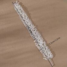 1pc Elegant Iron Hairband Bridal Wedding Hair Accessory, Suitable For All Seasons - Silver - View 6