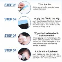Kercsityn Human Hair Bangs For Men Toupee Hairpieces Designed For Restoring Receding Hairlines Featuring A Basic Straight Style - Multicolor - View 12