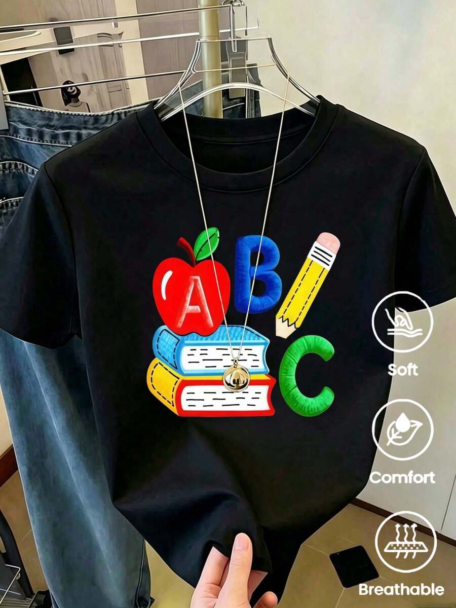 Women T-Shirts - Black - View 1