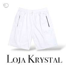 SPORTS SHORTS - WITH POCKET AND ZIPPER - MEN'S - NEW COLORS AND SIZES. - White - View 1