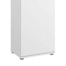 Dmora Stazzona - Armadio Multiuso Grande, 155x190h cm Bianco, Modulabile - Bianco - Visualizzare 5