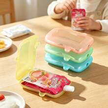 Anti-Squeeze Fruit Puree Pouch For Infants And Toddlers, Baby Feeding Aid, Mess-Free - Multicolor - View 8