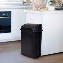 Countertop & Hanging Trash Cans - Black - View 3