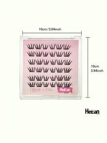 36 Clusters Self-Adhesive Eyelashes, No Glue Needed, Natural Look For Daily Travel & Light Makeup - View 2