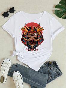 Women T-Shirts - 白色 - 查看 4