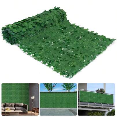 39.4x157.5 Inch Artificial Ivy Privacy Fence - Artificial Hedge Fence And Artificial Ivy Leaf Decoration For Outdoor Indoor Garden Decor