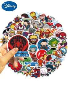 Disney Officially Licensed Marvel Avengers Stickers - 50pcs Waterproof Vinyl Decals - 50pcs - View 6