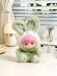 Cute Small Plush Rabbit Doll, Mini Plush Rabbit Doll Pendant, Birthday Gift Christmas Decoration Halloween (Internal Material Is Hard Non-Plush Filling) - Multicolor - View 11