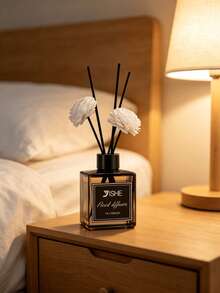 Rattan Reed Diffuser, Long-Lasting Essential Oil Diffuser, Flameless Fragrance Air Freshener, Suitable For Home Bedroom Bathroom Office Indoor Decoration - Aroma Diffuser - View 2