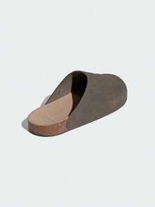 Adidas Originals Sepatu Selop Kasual Olahraga Unisex ADIMULE KK4742 - Coklat - View 5