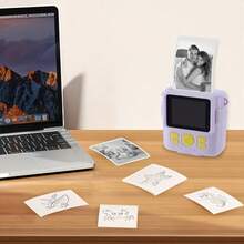 Mini Thermal Printer Paper Labels Stickers, Colorful Self-Adhesive Thermal Printing Paper, Inkless Printing, Suitable For Photo And Image Printing - A - View 9