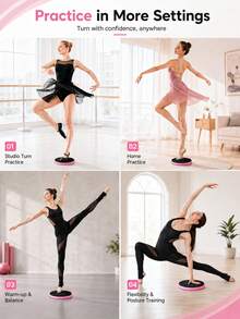 Ballet Spinning Board, Ballet Spinning Disc, Dance Equipment, Non-Slip Surface, Suitable For Cheerleaders, Dancers And Gymnasts - Multicolor - View 4