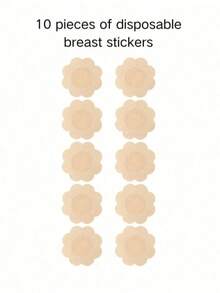 1pc Women's Strapless Backless Lift Bra, Silicone Material, Invisible Straps, Suitable For Wedding Dress - Standard - View 6