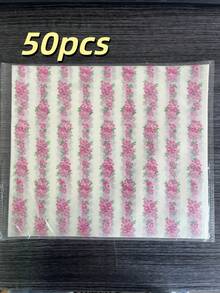 10/50pcs Premium Waterproof Wax Paper, Perfect For Picnic Food, Oil-Proof Packaging Paper, Suitable For Bread, Sandwich, Burger, Fries, Non-Stick Baking Paper, Ideal For Wedding, Party, Kitchen Baking Supplies - Pink - View 14