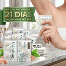 Desodorante Natural Vegano OdorAway Duração Até 21 Dias Sem Alúminio Axila Suvaco Pés Elimina Odores - Multi Aromas - Visão 1