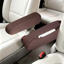 2PCS Upgraded Side Pocket Elastic Fabric Car Armrest Covers, Soft And Durable, Easy To Install And Clean, All-Season Use, Car Interior Accessories, Suitable For Business Truck/Van/RV/SUV Seat Armrests - Multicolor - View 11