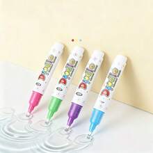 1pc Magic Water Painting Pen Random Color, Water-Based Marker, Water Painting Mat Replacement Pen, Children's Painting Accessories, Inkless Pen - Color Style Randomized - View 4