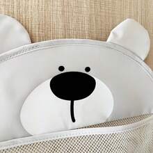 1pc Wall-Mounted Storage Bag, Home Hanging Bag. Large Capacity, Lightweight And Discreet. Baby Room Wall-Mounted Storage Bag, Bedside Storage Organizer, Space-Saving Hanging Bag For Baby Diapers And Toys. Can Store Baby Underwear, Socks, Stationery, Skincare Products, Diapers And Various Small Items. Unisex, Essential Storage Item For Home, Rental, Dormitory, Study. - Multicolor - View 5