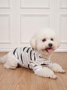LUCKIE LABO 1pc Mummy Bandage Pattern Pet Hoodie, Physical Flea Prevention, Reduces Shedding, Insulated And Breathable, Suitable For Small And Large Dogs And Cats, Indoor And Outdoor - Multicolor - View 9