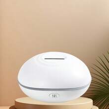 Humidificador de Aromaterapia con Llama Dinámica de Simulación 2 en 1, Difusor de Niebla Grande de 180ml con Alimentación USB, Purificador de Aire Humidificador para Hogar, Dormitorio, Oficina y Escritorio - 1PC - Ver 4
