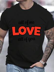 Men T-Shirts - 黑色 - 查看 6