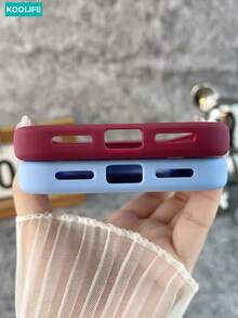 KOOLIFE 磁吸奢華啞光雙色親膚高端防震防摔 Apple 手機殼，附掛繩，適用 18 Pro/18 Pro Max/17 Pro Max/16 Pro Max/15 Pro Max/14 Pro Max/13 Pro Max/17 Pro/16 Pro/15 Pro/14 Pro/13 Pro/17/16/15/14/13/12 Pro Max/12 Pro/12/11，情侶禮物，支援無線充電，防摔硬殼，週年禮物，加厚全包覆手機殼 - 櫻桃紅 - 查看 7