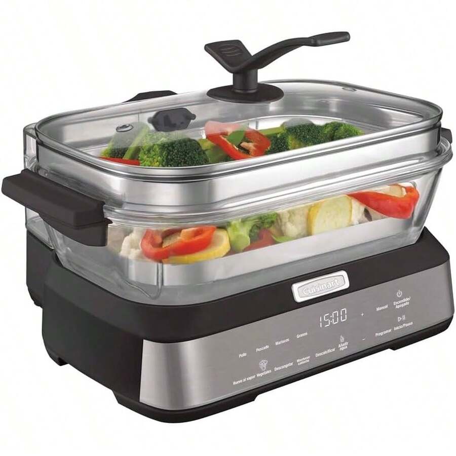 Cuisinart Vaporera Digital de vidrio - Ver 1