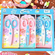 1pc Lace Scissors, Craft Scissors, 3 Styles Of Paper Cutting Lace, Wavy Edge Scissors, Handmade Design, Suitable For Crafts, Home And School Use - Multiple Colors and Random Styles - View 4