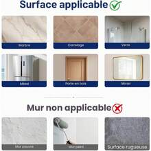 Crochets à ventouse pour douche : Support extra fort de 6,8 kg pour salle de bain, cuisine, porte, miroir, carrelage, verre – Se - noir mat - Voir 3
