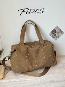 Travel Duffel Bags - Coffee - View 7