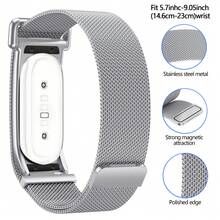 Milanese Strap For Air, Metal Band For Air | Adjustable Strap Replacement Wristband, For Screenless Tracker Metal Band Accessories - Multicolor - View 2