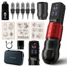 XNET 1Set Titan 270 Wireless Rotary Tattoo Pen Kit 270g.Cm High Torque Brushless Motor 2400mAh Rechargeable Battery Tattoo Machine Set For Tattooing Liner Shader - Multicolor - View 11