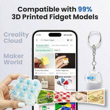 Mechanical Keyboard Switches Fidget Clicker Kit 30/50/100Pcs Shaft Include 10/20Pcs Keychain Ring For Gaming Keyboard Replacement Portable Stress Relief Decompression Fingertip Fidget - View 9