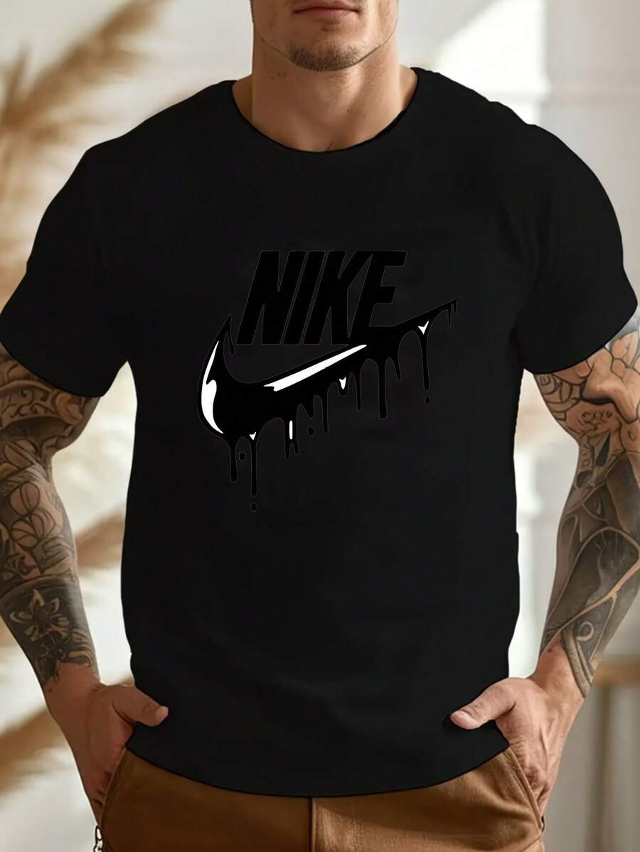 Men T-Shirts - Black - View 1