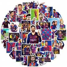 FIFA 50pcs Messi Football Stickers, #10 Jersey, Trophy, Match Action & Celebration Patterns, Suitable For DIY Scrapbooking, Journals And Football Fans - Multicolor - View 2