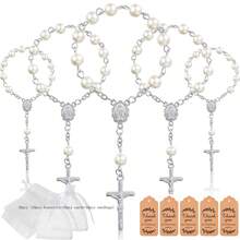 1-120 Peças Conjunto de Decoração para Batismo e Primeira Comunhão, Adequado para Casamentos, Festas, Batismos, Primeira Comunhão e Outras Ocasiões - 1 YEAR - Visão 7