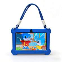 yesido 4GB RAM + 64GB ROM / 7-Inch Tablet / Quad-Core 1.3GHz / Android 13 MTK8321 / 1280x800 HD IPS Screen / 2MP+5MP Camera / 4000mAh Battery / WiFi, Parental Control, Education, Games / ABS Plastic + Silicone, Educational Tablet - Blue - View 7