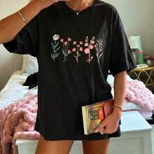 Women T-Shirts - Black - View 6