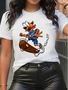 Women T-Shirts - 白色 - 查看 6