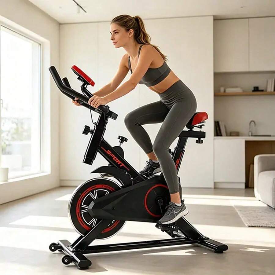 Indoor Cycling Bikes - Black Bicycle Version Update - View 1