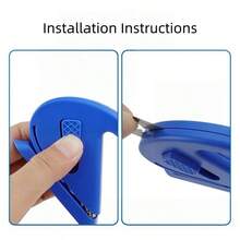 4-Pcs Packaging Paper Cutter, Gift Packaging Cutting Tool For Christmas And Birthday Presents, Gift Packaging Cutter, Creative Kraft Paper And Craft Paper Roll Sliding Line Cutting And Trimming Machine, Courier Knife - A - View 5