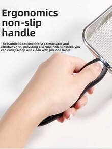 Thickened Stainless Steel Cat Litter Box Accessories, Large Size Deep Stainless Steel Anti-Sand-Carrying Cat Litter Scoop, Essential Cat Litter Scoop Filter Scoop For Cat Toilet, Easy To Scoop, Non-Stick, Durable And Long-Lasting - one-size - View 8