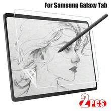 2pcs Paper-Feel Matte Screen Protector, PET Material Anti-Glare, Compatible With Samsung Galaxy S9 S9+ S7 S7+ S8 S8+ S10 S10+ Screen Protector, Smooth Writing, High Sensitivity, Anti-Fingerprint, Natural Writing, Low Reflection, Easy Installation, Supports Drawing - Clear - View 16