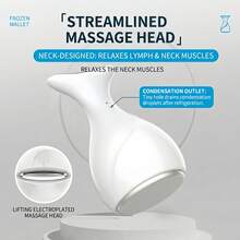 Ice Compress Device, Cold Compress, Applying Skincare Hands Free,Small Ice Hammer, Facial Lifting, Firming, Pore Shrinking, Ice Skin Device - White - View 6