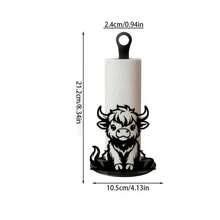 Butterfly Toilet Paper Holder, Suitable For Bathroom And Kitchen Decor, Suitable For Bathroom, Dining Table Rustic Style Home Decor. - Black Butterfly - View 9