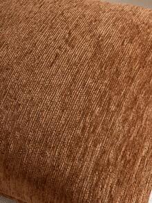 1件/2件磚紅色（不含枕芯）多色紋理枕套，現代農舍風雪尼爾3D紋理柔軟靠墊套，適用於日常臥室、餐廳、床、沙發、汽車，裝飾枕套，四季通用 - Rust - 查看 3