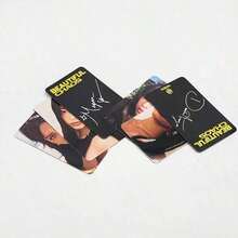 6pcs KATSEYE Beautiful Chaos Idol Photo Cards, Global Girl Group Star Photo Card Collection Set, High-Definition Printed Star Merchandise Collectible Postcards Fan Gift: - Multicolor - View 6