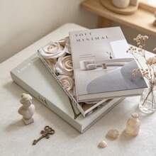 2/3pcs Home Fashion Faux Book Decor, Luxury Decorative Books, Living Room Decor, Home Decor, Coffee Table Books, Modern Fashion Decorative Books, Stackable Display Books, Hotel Decor, Gift - Decor Book - View 3